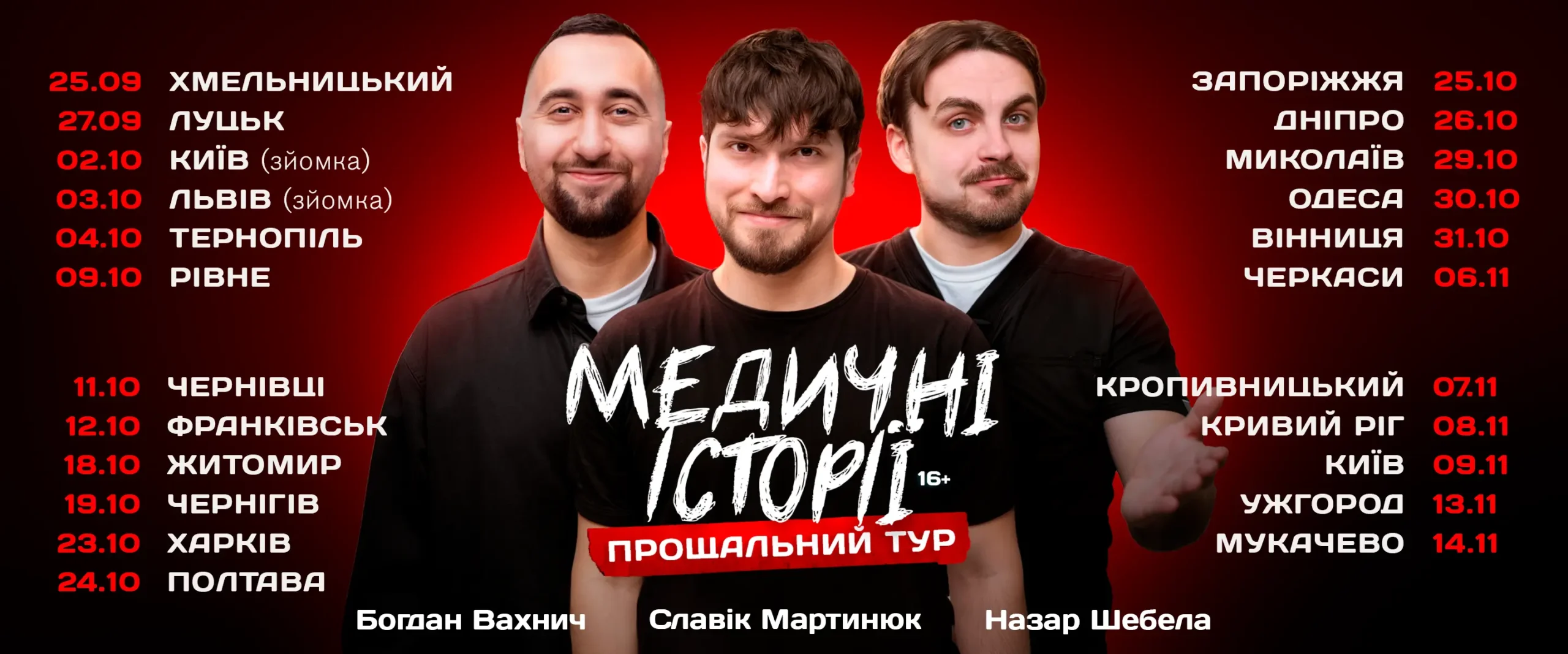 Медичні історії Тур